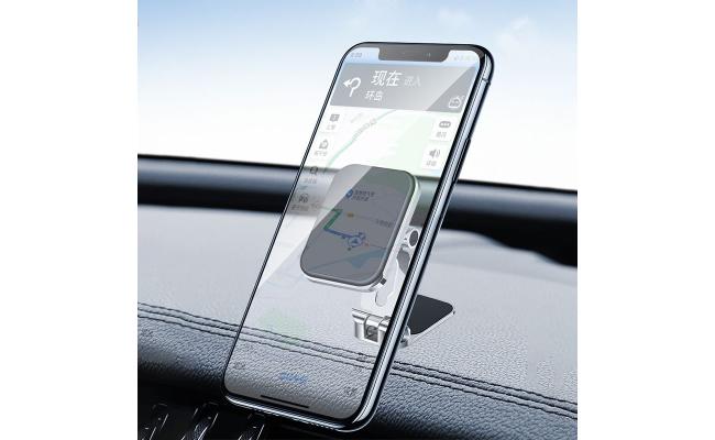 WiWU CH-023 360 Degree Rotating Magnetic Flat Floor Car Phone Holder
